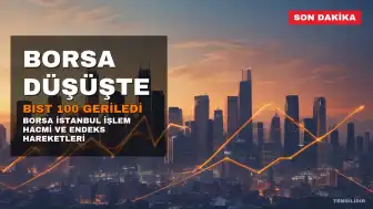 Borsa Günü Düşüşle Tamamladı