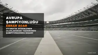 Elazığlı Sporcu Ebrar Acar, Viyana'da Avrupa Şampiyonu Oldu