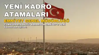 Emniyet Genel Müdürlüğüne 6.250 Yeni Kadro İhdas Edildi