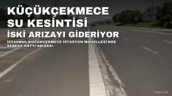 İstanbul Küçükçekmece'de Su Kesintisi: 25 Ağustos'ta Sular Ne Zaman Gelecek?