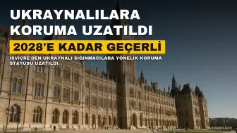 İsviçre'den Ukraynalılara Vize Uzatması: 2028'e Kadar Geçerli Olacak