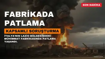 İtalya'da Mühimmat Fabrikasında Patlama: Kapsamlı Soruşturma Başlatıldı