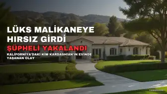 Kim Kardashian'ın Malikanesine Giren Şüpheli Yakalandı