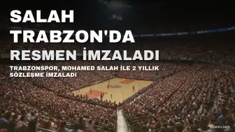 Mohamed Salah Trabzonspor'da Resmen İmza Attı