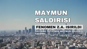 OnlyFans Soruşturması Kapsamında Gözaltı Kararı Bulunan Fenomen A.V.'ye Yurt Dışında Maymun Saldırdı