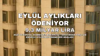 Bakan Göktaş Duyurdu: Eylül Ayı Yaşlı ve Engelli Aylıkları Ödenmeye Başladı
