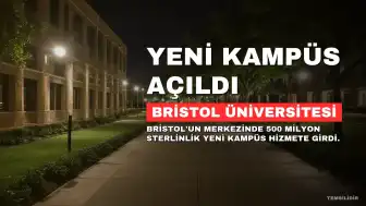 Bristol Üniversitesi'nin 500 Milyon Sterlinlik Kampüsü Açıldı: "Dev Bir Uzay Gemisi"