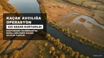 Devrekani'de Kaçak Avcılık: 225 Sazan Tekrar Suya Bırakıldı