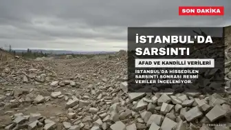 İstanbul'da Sarsıntı Hissedildi: AFAD ve Kandilli Verileri İnceleniyor