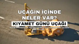 Putin'in 'Kıyamet Günü' Uçağının İçinde Neler Var?