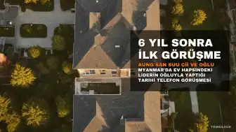 Myanmar'da Aung San Suu Çii, 6 Yıl Sonra Oğlu Kim Aris ile Görüştü
