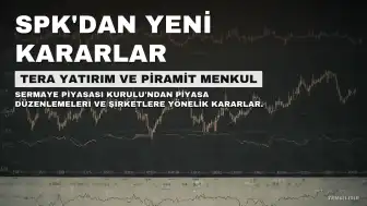 Sermaye Piyasası Kurulu'ndan Tera Yatırım ve Piramit Menkul Kıymetler'e İlişkin Yeni Kararlar