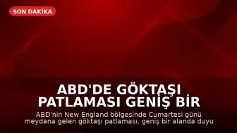 ABD'de Göktaşı Patlaması Geniş Bir Alanda Sarsıntıya Neden Oldu