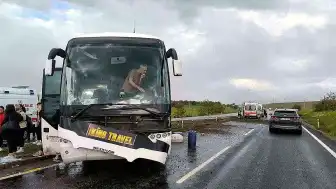 Aksaray'da Otobüs Kazası: 16 Yaralı