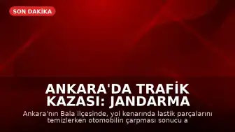 Ankara'da Trafik Kazası: Jandarma Astsubay Üstçavuş Şehit Düştü