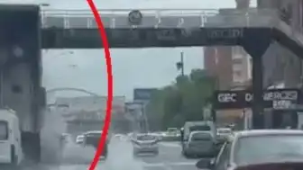 Ankara'da Üst Geçit Yıkıldı: 3 Yaralı