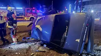 Bandırma'da Meydana Gelen Trafik Kazasında Bir Kişi Yaralandı