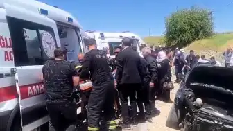 Batman'da Trafik Kazası: 6 Yaralı
