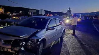 Bingöl'de Trafik Kazası: 1 Yaralı