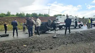 Bingöl'de Trafik Kazası: 5 Yaralı
