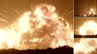Blue Origin'in New Glenn Roketi Test Sırasında Patladı: Yaralı Yok