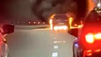 Çanakkale'de Assos-Troya Tüneli'nde Araç Yangını: Trafik Kısa Süreli Durdu