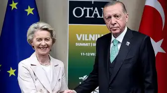 Cumhurbaşkanı Erdoğan ve Ursula von der Leyen Telefonla Görüştü