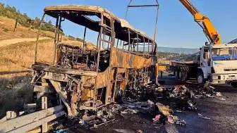 Denizli'de Otobüs Kazası: 8 Kişi Hayatını Kaybetti, 1 Bebek Yaralandı