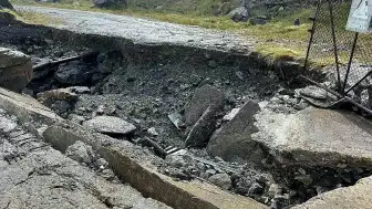 Diyarbakır-Malatya Köprüsünde Tehlike: Bağlantı Noktasında Çökme Oluştu