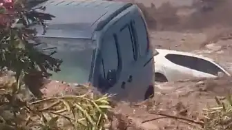 Doğu Akdeniz'de Kuvvetli Sağanak Sel Baskınlarına Neden Oldu