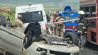 Elazığ'da Trafik Kazası: 1 Ölü, 3 Yaralı