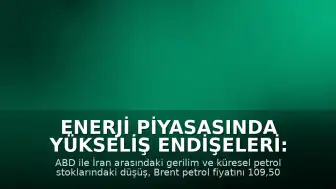 Enerji Piyasasında Yükseliş Endişeleri: Petrol Fiyatları Artış Eğiliminde