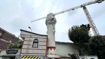 Fatih'te Tarihi Cami Minaresi Vinci Nedenle Yıkıldı