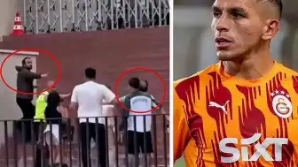 Galatasaraylı Futbolcu Lucas Torreira'ya Saldırı Anının Görüntüleri Ortaya Çıktı