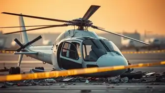 Cumhurbaşkanı Yardımcısı Yılmaz'dan helikopter kazasıyla ilgili geçmiş olsun mesajı
