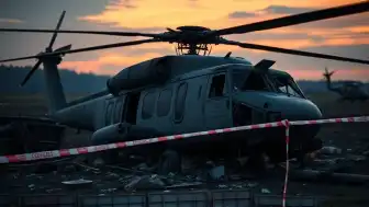 Ankara'da Ağır Nakliye Helikopteri Eğitim Uçuşu Sırasında Kaza Yaptı