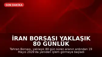 İran Borsası Yaklaşık 80 Günlük Aranın Ardından Yeniden İşlem Görmeye Başladı