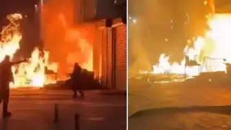 İstanbul'da İş Yerinde Yangın: Çok Sayıda Dükkan Zarar Gördü