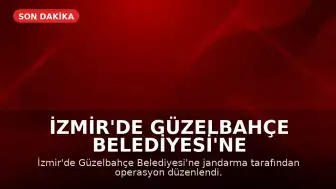 İzmir'de Güzelbahçe Belediyesi'ne Operasyon: Başkan Mustafa Günay Gözaltında