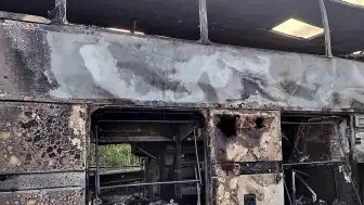 İzmir'den İstanbul'a Giden Otobüs Alev Aldı