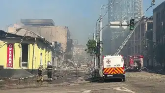 Kiev'de Füze ve Dron Saldırıları: Enkaz Altında Kalanlar Var