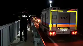 Kızılırmak'a Düşen Kişi İçin Botlarla Arama Yapıldı