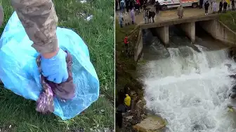 Muş'ta Derede Kaybolan G.Y.'yi Arama Çalışmalarında 7. Gün: Eşyaları Bulundu