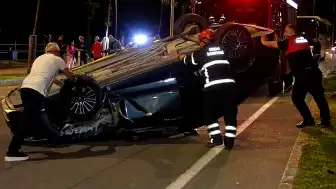 Ordu'da Alkollü Sürücünün Karıştığı Kazada 2 Kişi Yaralandı