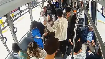 Otobüste Fenalaşan Yolcuya Şoför ve Hemşire Müdahale Etti