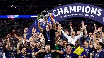 Paris Saint-Germain (PSG), UEFA Şampiyonlar Ligi'nde Üst Üste 2. Kez Şampiyon Oldu