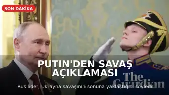 Putin: Ukrayna Savaşı Sona Yaklaşıyor