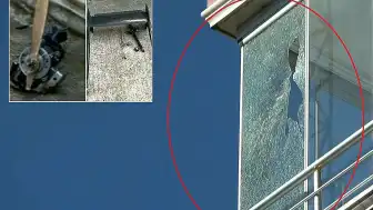 Samsun'da İHA Sokak Ortasına Düştü, Evlerde Hasar Oluştu