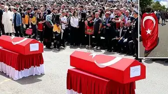 Şehit Cenazesinde Türk Bayrağına Sarılı Konuşan A.K. Hayatını Kaybetti