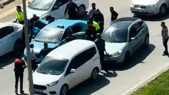 Taksiciyi rehin alıp polisle çatışan şüpheli kovalamaca sonucu yakalandı